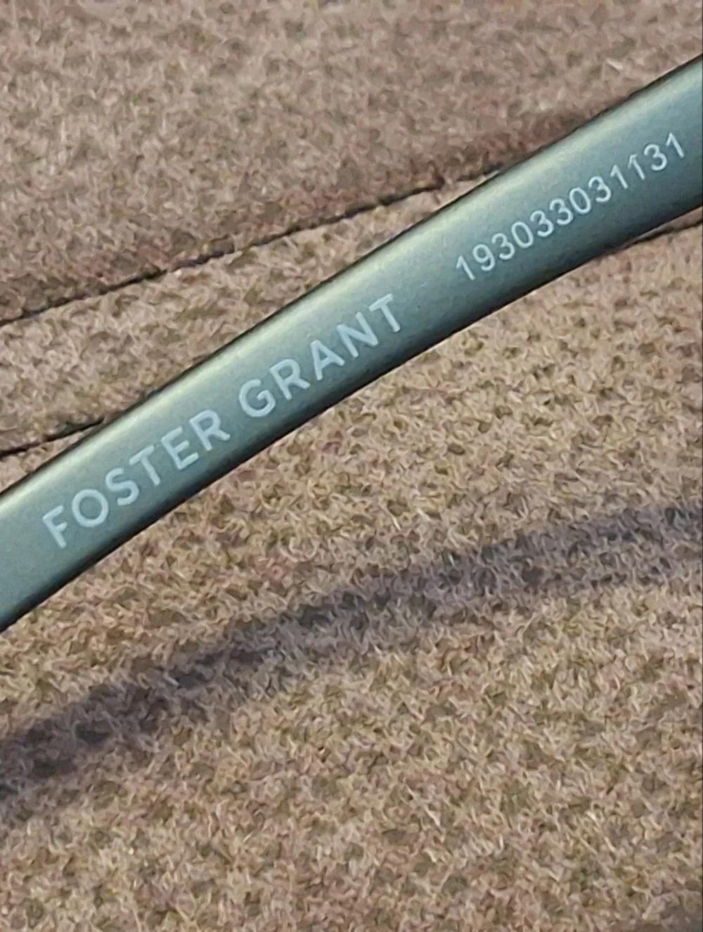 Foster Grant Sleek Gray Polarized Sport Sunglasses